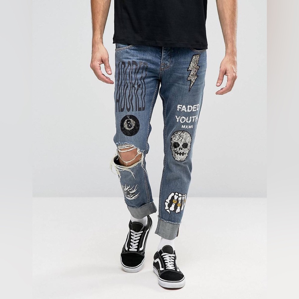 ASOS Mens 34 Waist Jeans